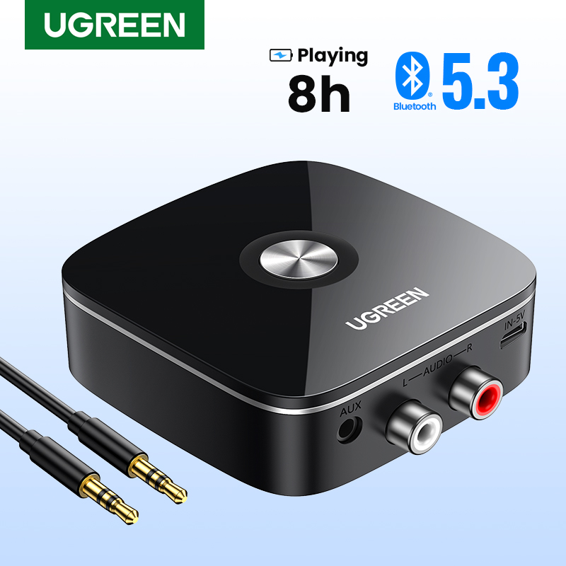 Home Cinema System - UGREEN AUX RCA Bluetooth Receiver Adapter