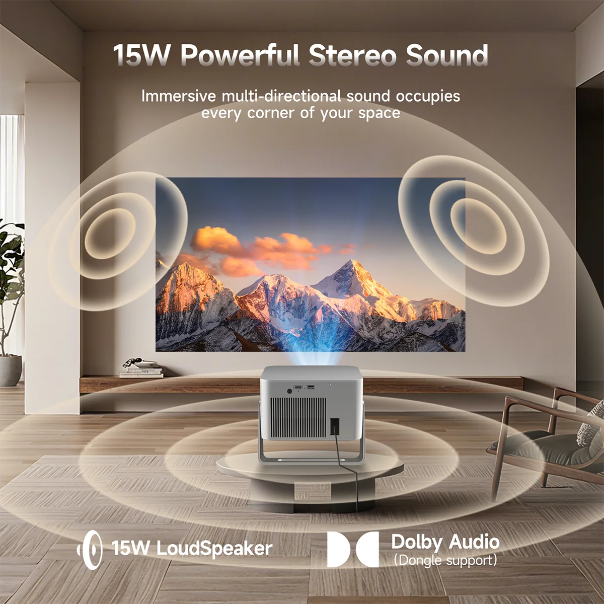 Magcubic HY350GTV Projector wi - đánh giá và giá Home Cinema Mini