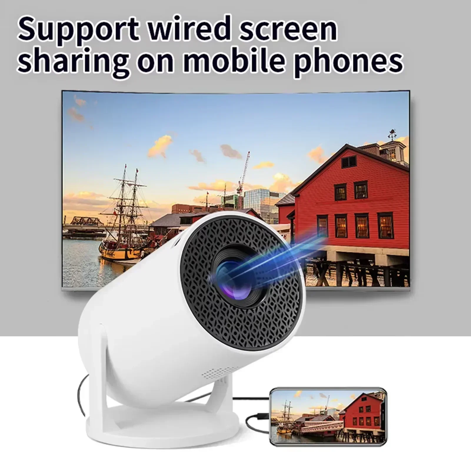 New SmartProjector Mini HY300  - đánh giá và giá Home Cinema Mini