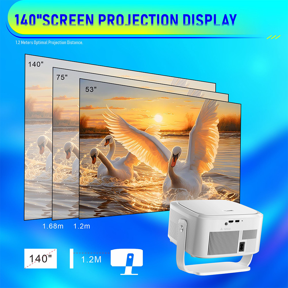 Topleo HY450 Max 8K Android 14 - đánh giá và giá Home Cinema Mini