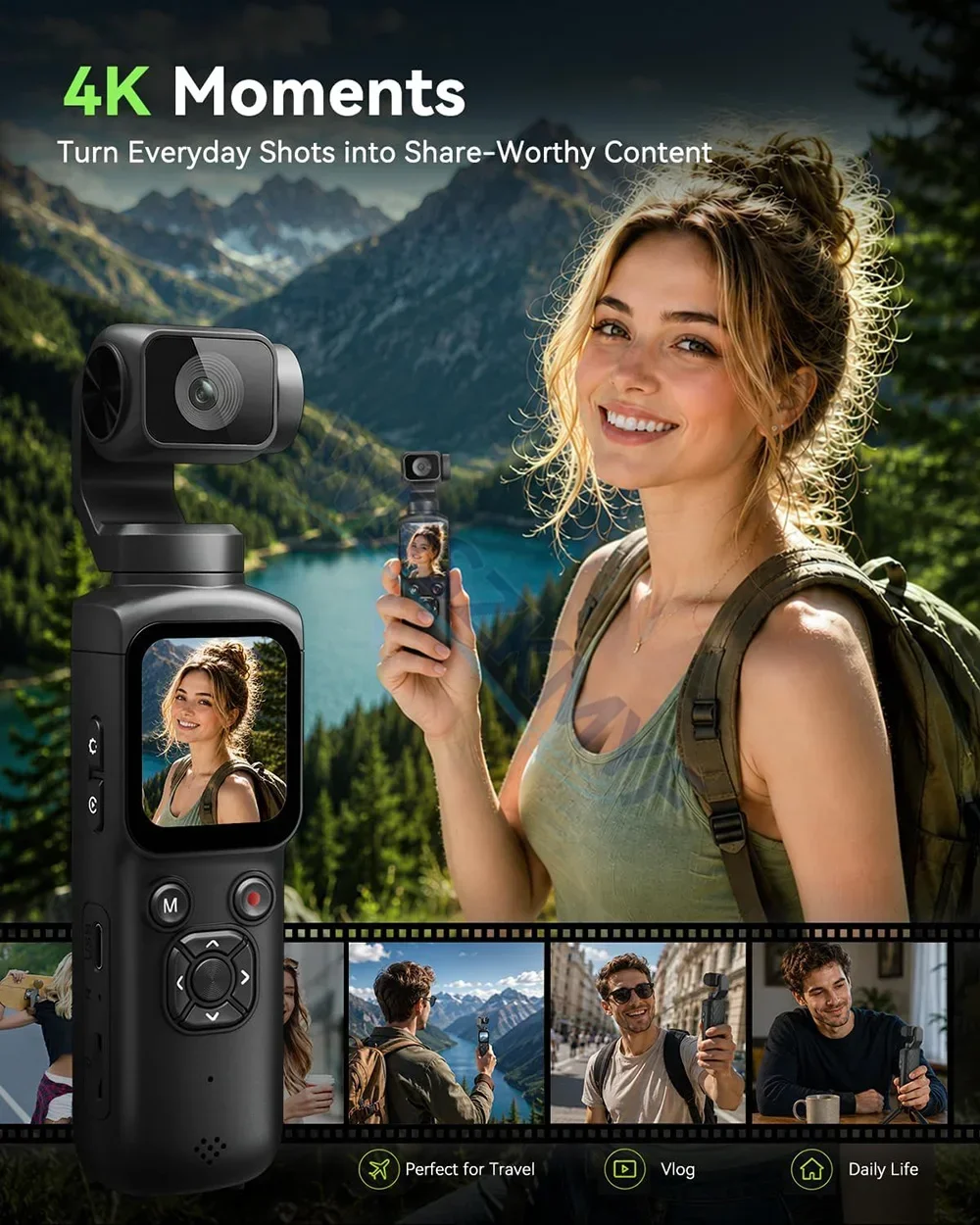 330° Face Track 4K Portable Ac - đánh giá và giá Home Cinema Youtube