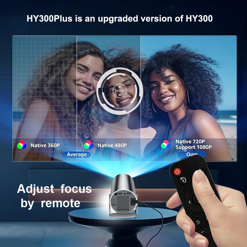 DITONG HY300 Plus HD Projector - đánh giá và giá Home Cinema Mini