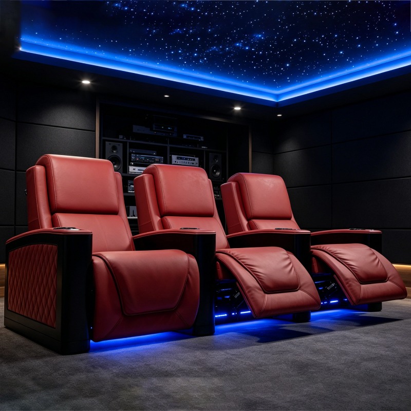 Private home theater, audio an - đánh giá và giá Home Cinema Chairs
