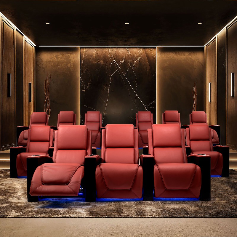 Private home theater, audio an - đánh giá và giá Home Cinema Chairs