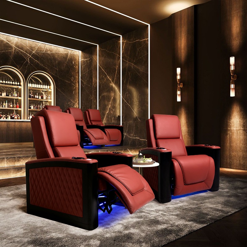 Private home theater, audio an - đánh giá và giá Home Cinema Chairs