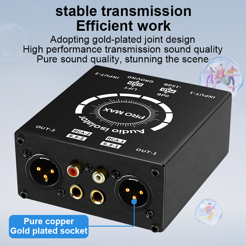 3Pin XLR/RCA/TS/TRS Ground Loo - đánh giá và giá Home Cinema System