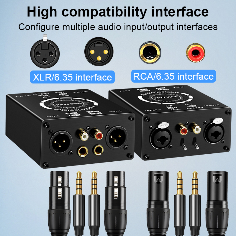 3Pin XLR/RCA/TS/TRS Ground Loo - đánh giá và giá Home Cinema System