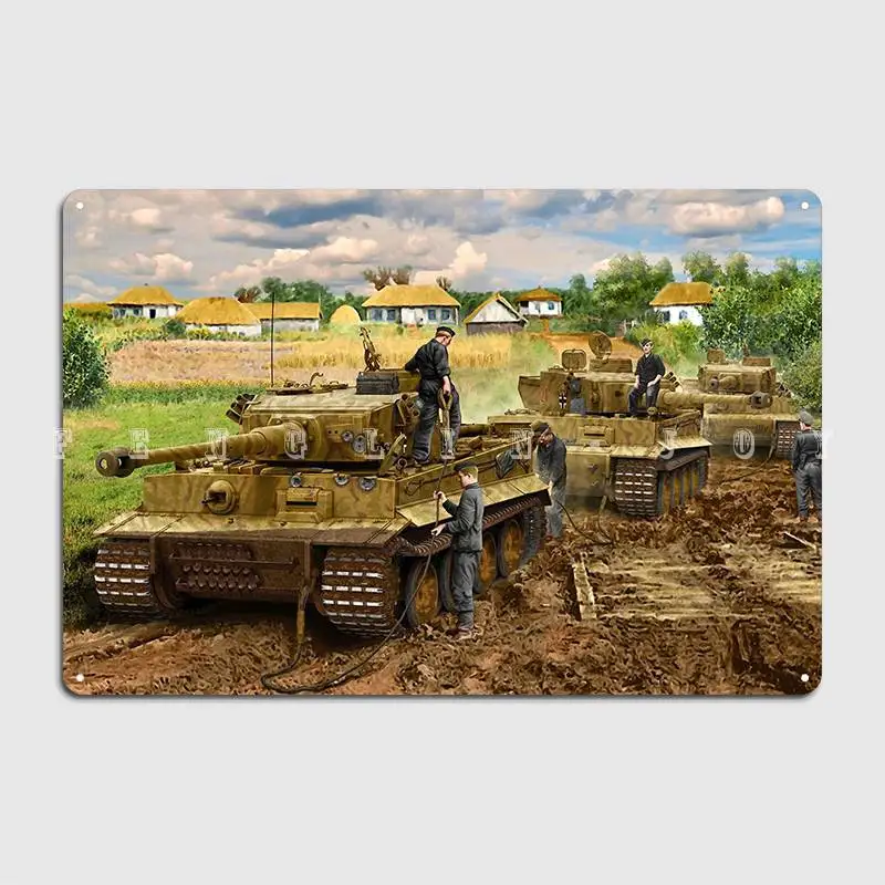 Panzer Tiger Stop Metal Plaque - đánh giá và giá Home Cinema Logo