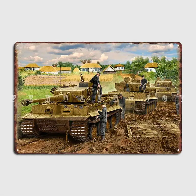 Panzer Tiger Stop Metal Plaque - đánh giá và giá Home Cinema Logo