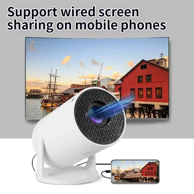 New  Mini HY300  Projector 4K  - đánh giá và giá Home Cinema Mini
