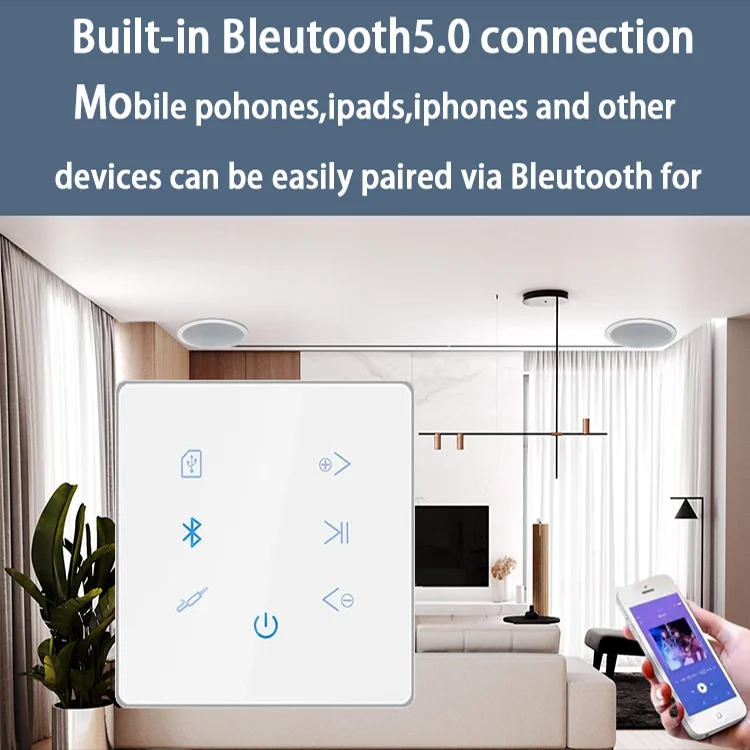 Bluetooth Wall Amplifier Home  - đánh giá và giá Home Cinema System