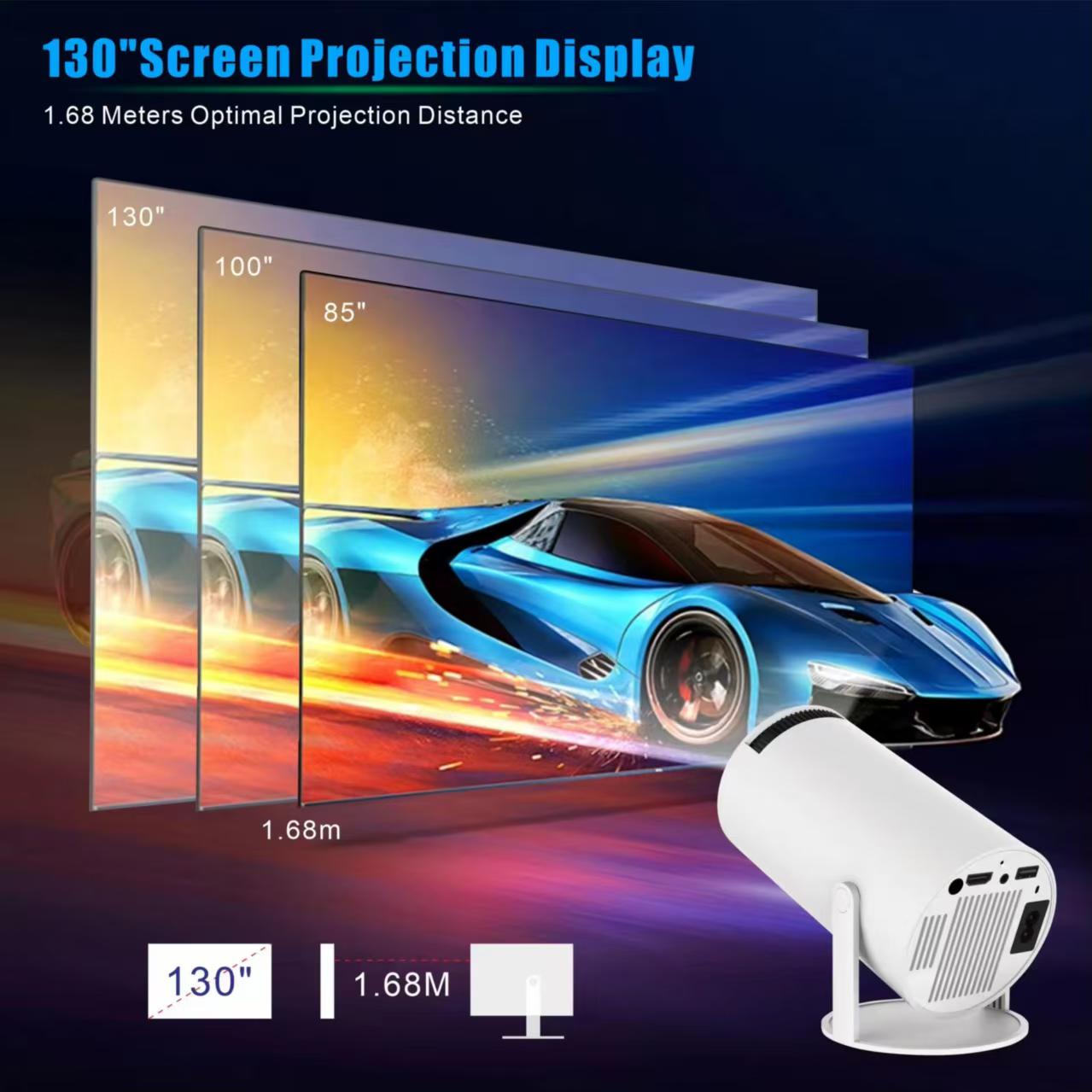 Mini HY300 Portable Projector  - đánh giá và giá Home Cinema Mini