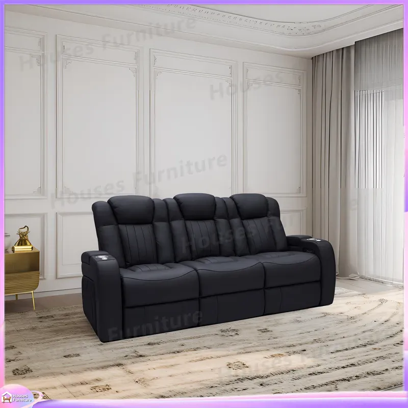 Leather Recliner Sofa Home The - đánh giá và giá Home Cinema Chairs