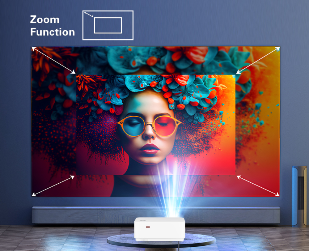 WZATCO D5A 1080P Digital Focus - đánh giá và giá Home Cinema Mini