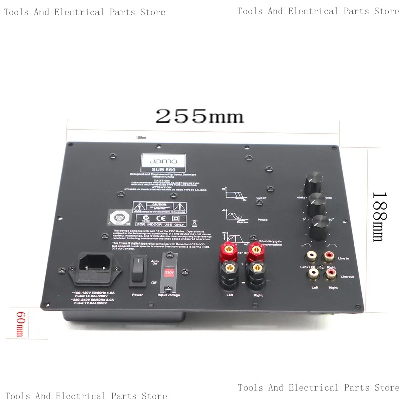 SUB 660 Jamo Digital Switching - đánh giá và giá Home Cinema Jamo
